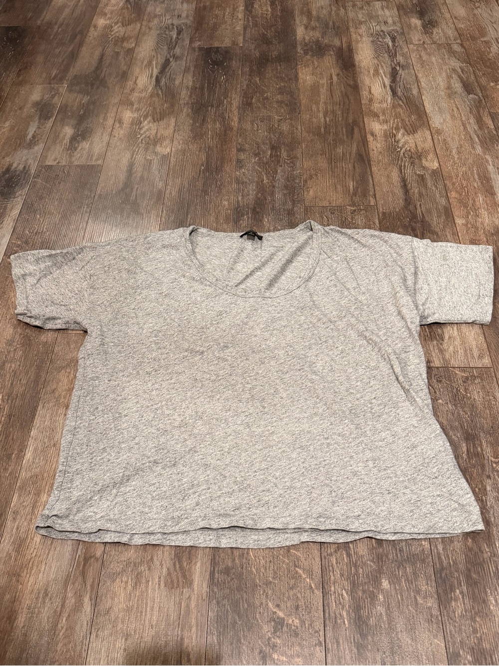 J. Crew Gray Short Sleeve Tee